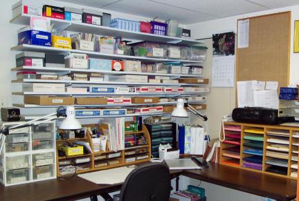 my current stamping room